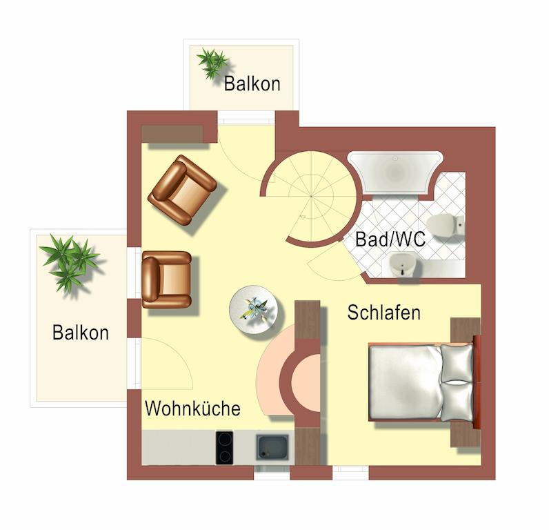 FeWo Wassertheurer Tröpolach Chambre photo
